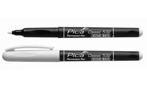 Pica - Classic 532 Permanent Pen white