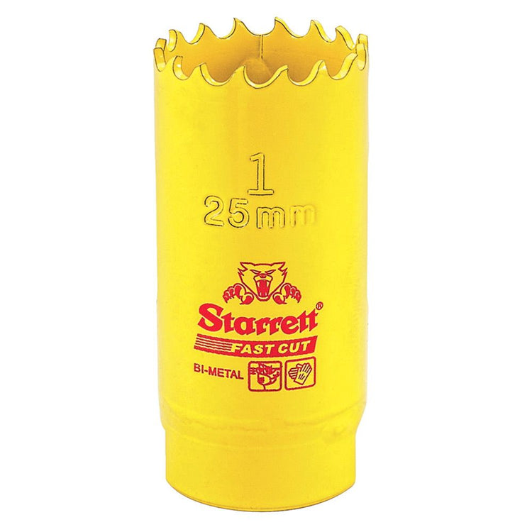 Starrett - Bi Metal Fast Cut Holesaw 25mm